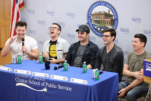 Clinton School of Public Service: Panel discussion with The Rep on Million Dollar Quartet