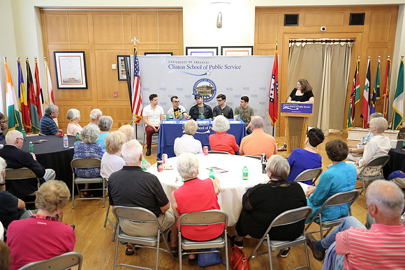 Clinton School of Public Service: Panel discussion with The Rep on Million Dollar Quartet