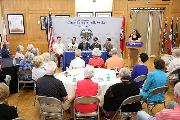 Clinton School of Public Service: Panel discussion with The Rep on Million Dollar Quartet