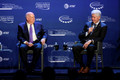 President Bill Clinton and Governor Larry Hogan